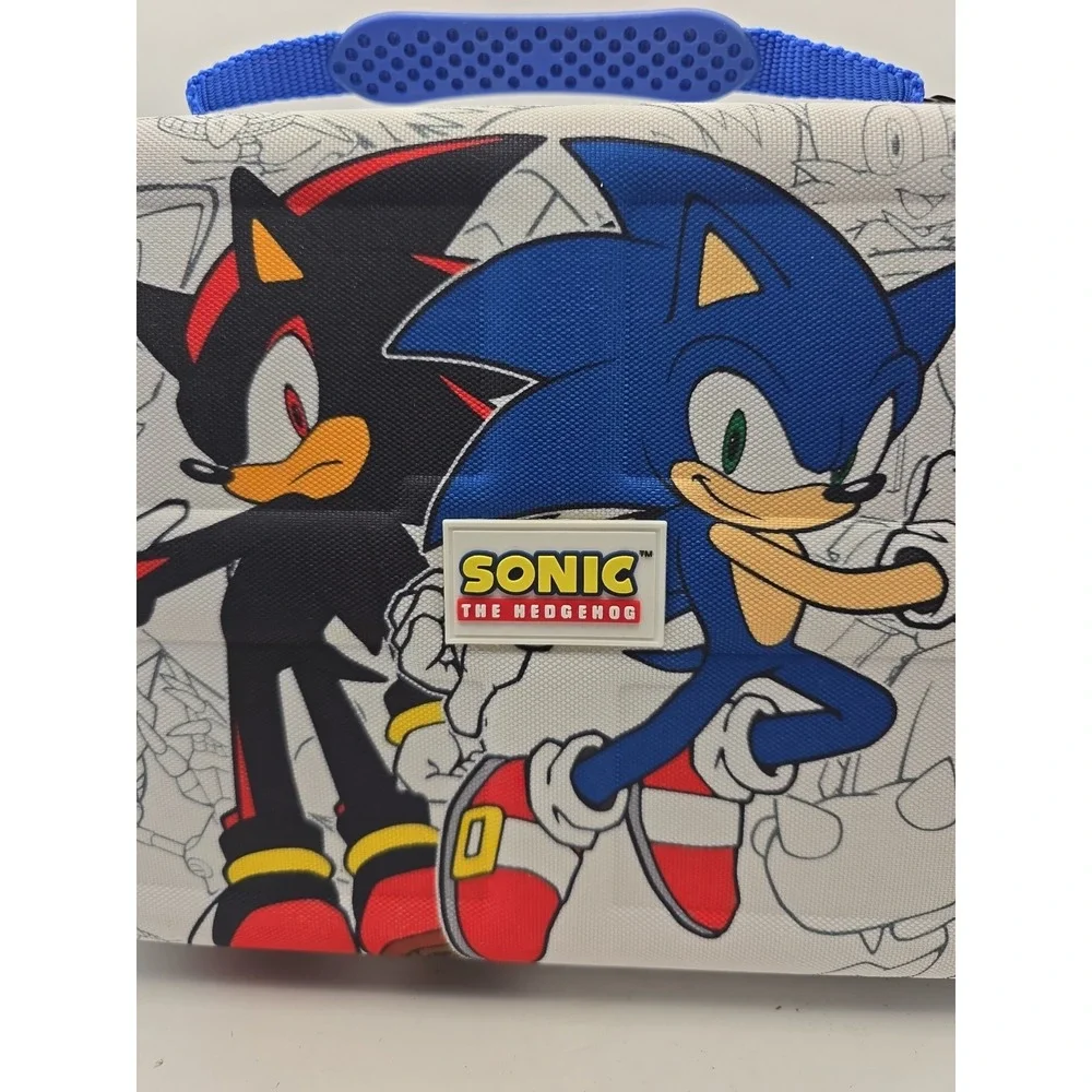 Sonic The Hedgehog & Shadow Deluxe Gaming Travel Nintendo Switch Case